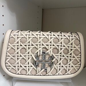Tory Burch cream crossbody or shoulder bag
